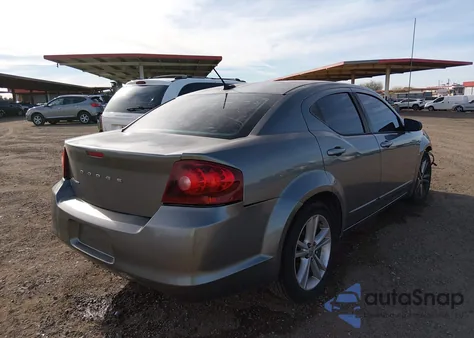 2012 Dodge Avenger Se z USA, uszkodzony, nr VIN 1C3CDZAB8CN323553